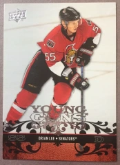 2008-09 Upper Deck Young Guns #231 Brian Lee Ottawa Senators RC